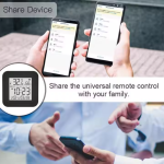 IR Controller With Temperature & Humidity Sensor with Display